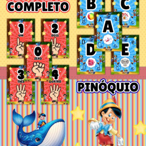 ✨ KIT SALA PINÓQUIO COMPLETO ✨