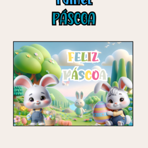 🎨🐰 PAINEL DE PÁSCOA – DECORE COM ENCANTO! 🐣✨