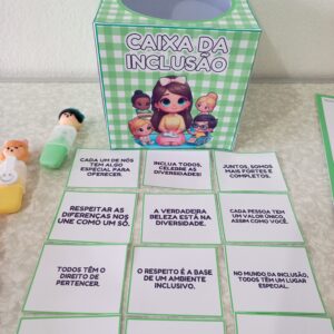 🤩  Caixa  da inclusão: