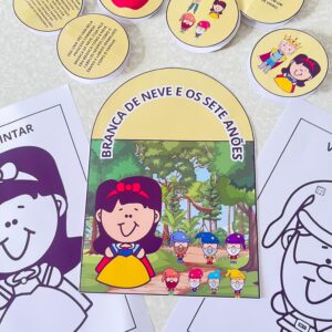 🌟“História na Luva da Branca de Neve” 🌟