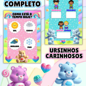 Kit Sala Ursinhos Carinhosos Completo
