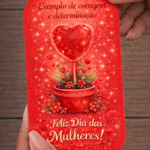 Cartão – Dia da Mulher  Pirulito ✨🌸