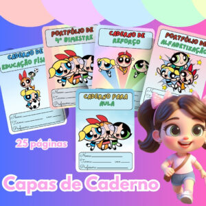 Capas De Cderno Super Poderosas