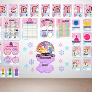 🌺KIT SALA: Ursinhos carinhosos