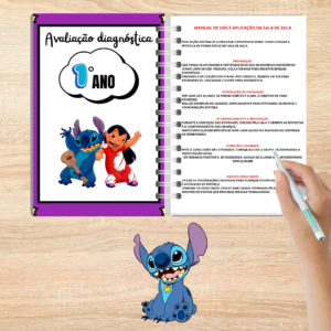 Apostila Diagnóstica para o 1º Ano – Tema Stitch!