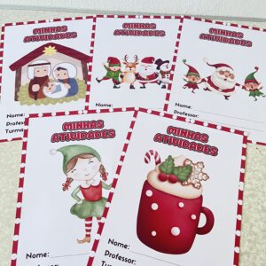 🎄 Capa para Atividades de Natal – Organização, Afeto e Encerramento do Ano Letivo