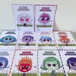 Capa de Atividades "Divertidamente": Emoções em Cada Página!** 🌈✨