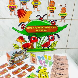 KIT REUNIÃO DE PAIS – “UNIDOS COMO FORMIGAS” ✨🐜