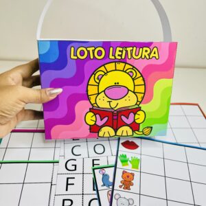 Loto Leitura - Fichas de Palavras Dissílabas