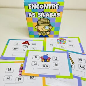 Encontre as Sílabas Corretas para Formar a Palavra – Aprendizado Interativo