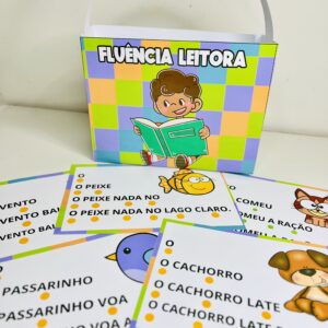 Fluência na Leitura” com Atividades de Pausas e Maletinha de Brinde