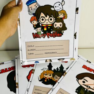 💛Capas para cadernos Harry Potter