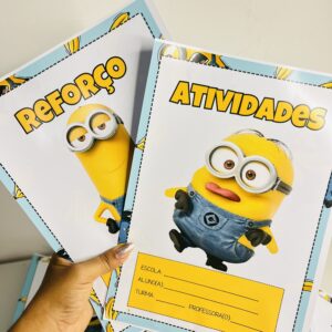 Capas para Cadernos Minions