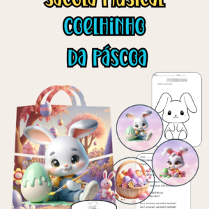 ✨🐰 SACOLA MUSICAL COELHINHO DA PÁSCOA 🎶🌸