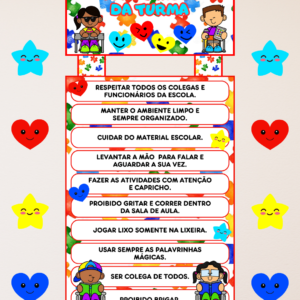 COMBINADOS DA TURMA - EDUCAÇÃO ESPECIAL 🥰✨