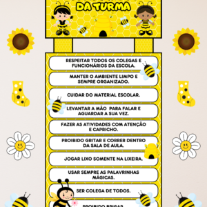 COMBINADOS DA TURMA - ABELHINHAS 🥰✨