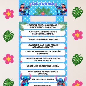 COMBINADOS DA TURMA - STITCH