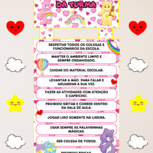 COMBINADOS DA TURMA - URSINHOS CARINHOSOS 🥰✨