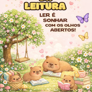 Cantinho da Leitura – Capivaras 📚