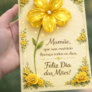 Cartão Dia da Mães – Presilha 🌸