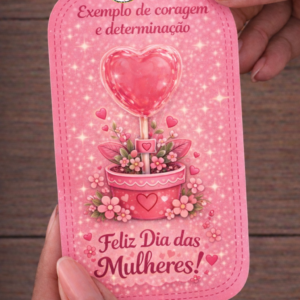 Cartão – Dia da Mulher  Pirulito ✨🌸