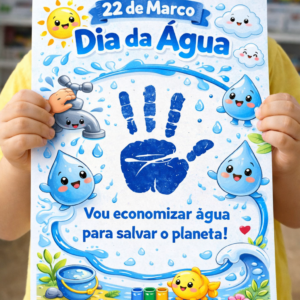 💧💙 Dia da Água com muita Fofura! 💙💧