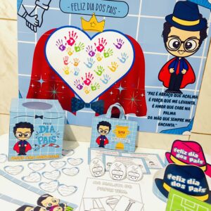 🎉✨ CHEGOU O KIT DIA DOS PAIS MAIS EMOCIONANTE PARA SUA ESCOLA! ✨🎉