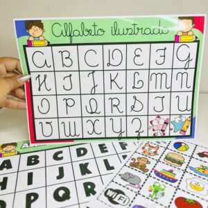 Alfabeto Ilustrado: Aprendizado Visual.