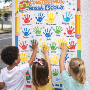 Painel Interativo - Dia da Escola 📚