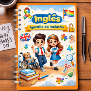 📚✨ NOVIDADE IMPERDÍVEL ✨📚  💙 Apostila de Inglês – Inclusão 💙