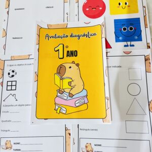 ✨📘 AVALIAÇÃO DIAGNÓSTICA – 1º ANO 📘✨
