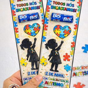 🎗️ Lembrancinha Dia do Autismo
