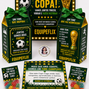 Chegou um material lindo e completo *(COPA DO MUNDO)*💚💛