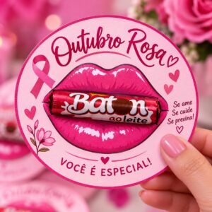 🌸💗 CARTÃO OUTUBRO ROSA – UMA LINDA LEMBRANCINHA! 💗🌸